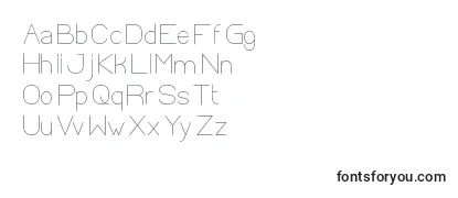 OpticalFiber Font