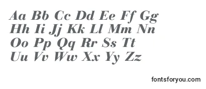 LinotypegianottenHeavyitalic Font