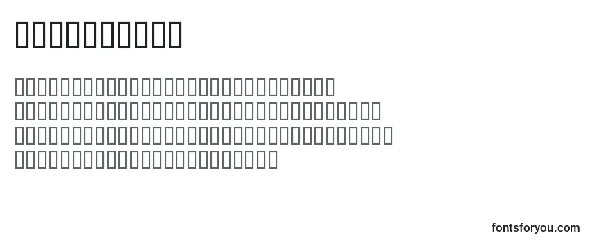 Обзор шрифта SerifBlack