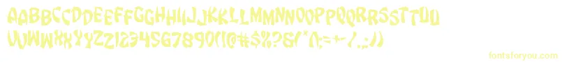 Eggrolljumble Font – Yellow Fonts