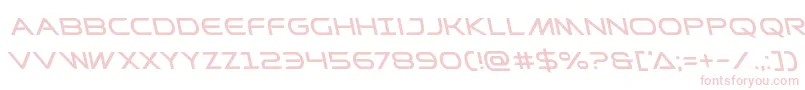 Prometheanleft Font – Pink Fonts on White Background