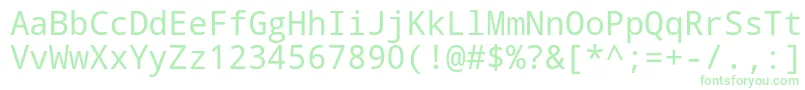 Droid Sans Mono Font – Green Fonts