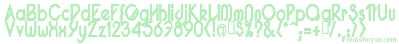 PacotillNarrowBod Font – Green Fonts