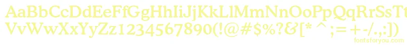 Coopermediumcbt Font – Yellow Fonts