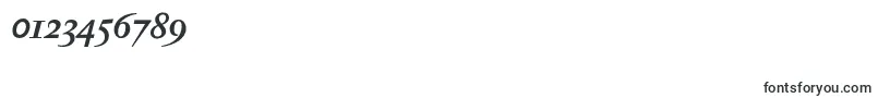 JannonTModerneProBoldItalic Font – Fonts for Numbers and Digits