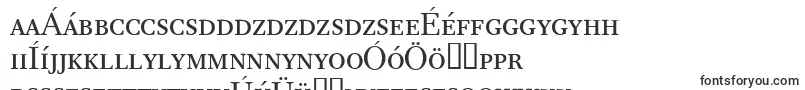 Шрифт ResPublicaSc – венгерские шрифты