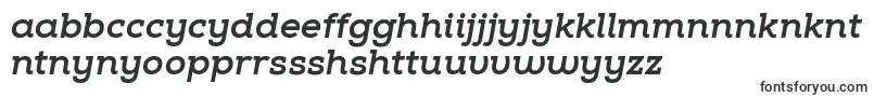 Шрифт NexaSlabXboldItalic – руанда шрифты