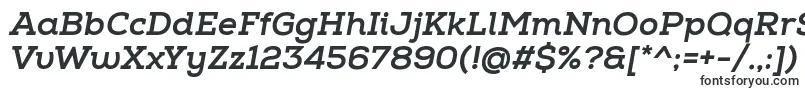 NexaSlabXboldItalic Font – Fonts for Adobe Reader