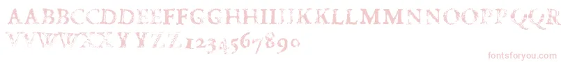 FdCarimboh Font – Pink Fonts on White Background