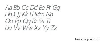 Обзор шрифта Italic