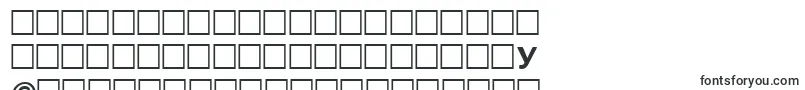 FiestaBold-Schriftart – turkmenische Schriften