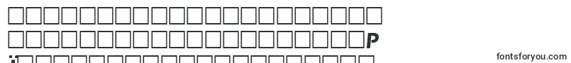 フォントFiestaBold – タタール文字