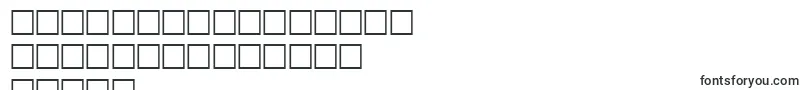 フォントFiestaBold – クルド語の文字