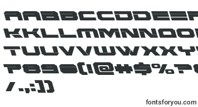 Eridanusleft font – high-Tech Fonts