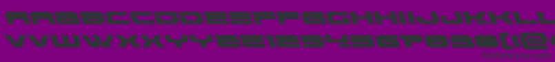 Eridanusleft Font – Black Fonts on Purple Background