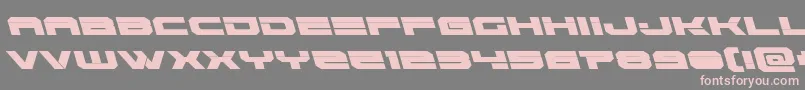 Eridanusleft Font – Pink Fonts on Gray Background