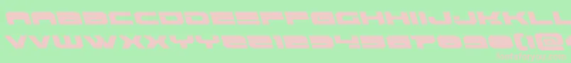 Eridanusleft Font – Pink Fonts on Green Background