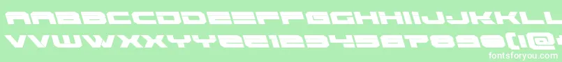 Eridanusleft Font – White Fonts on Green Background