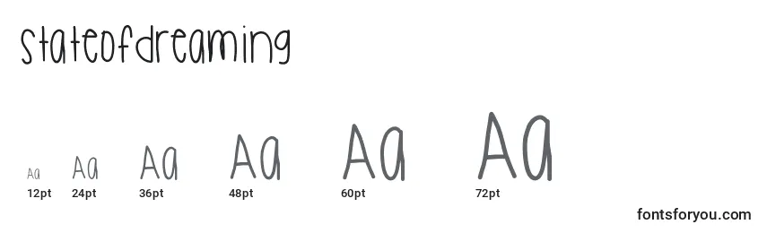 Stateofdreaming Font Sizes