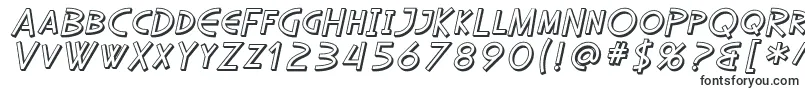 SfDiegoSansShadedOblique Font – Fonts for Windows