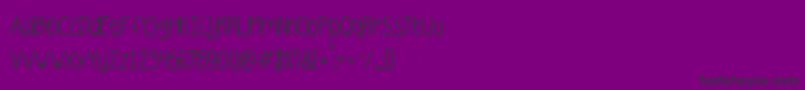 Подробнее о шрифте CarnalaBeta Шрифт CarnalaBeta – чёрные шрифты на фиолетовом фоне
