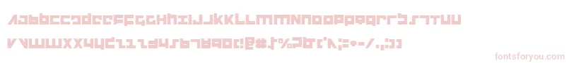 Flight Font – Pink Fonts on White Background