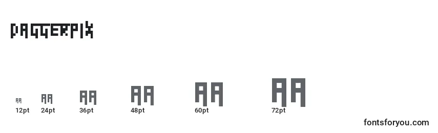 Daggerpix Font Sizes