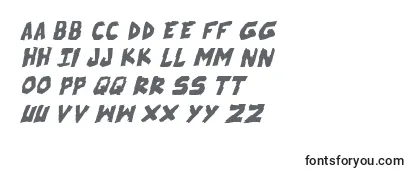 Обзор шрифта SkrunchItalic