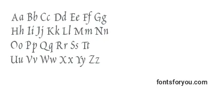 Czcionka Petitscript