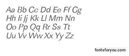 LinearstdItalic Font
