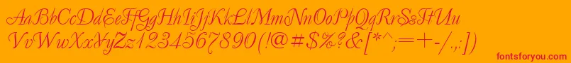 Lisätietoja Ukrainiandecor-fontista Ukrainiandecor-fontti – punaiset fontit oranssilla taustalla