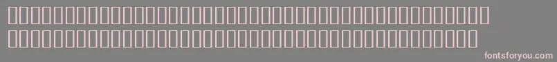 BulmerMtSemiboldExpert Font – Pink Fonts on Gray Background