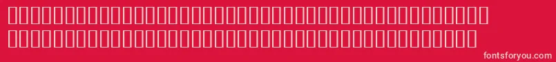 Шрифт BulmerMtSemiboldExpert – розовые шрифты на красном фоне