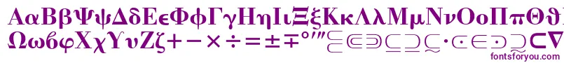 MathematicalPi4 Font – Purple Fonts