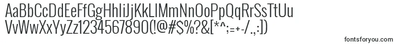 Czcionka OswaldLight – rosta typografia