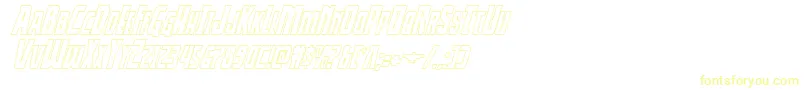 Thunderhawkshadowital Font – Yellow Fonts