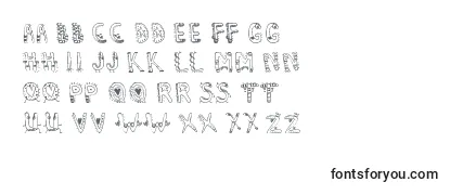 Обзор шрифта Dennealiens