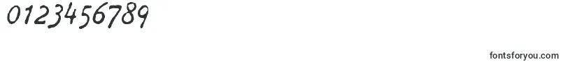 ZaiSmithCoronagalaxietypewriter Font – Fonts for Numbers and Digits