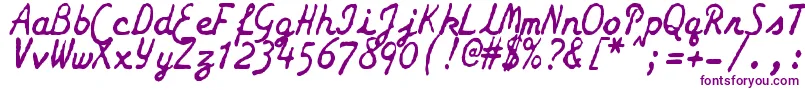 ZaiSmithCoronagalaxietypewriter Font – Purple Fonts