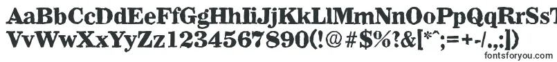 Шрифт WichitaantiqueXboldRegular – винтажные шрифты