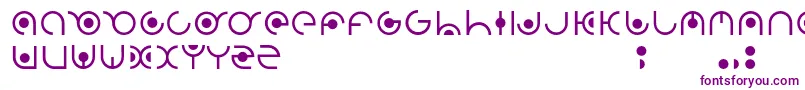 Radion-fontti – violetit fontit