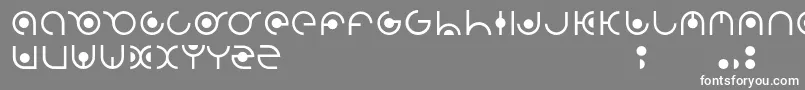 fuente Radion – Fuentes Blancas Sobre Fondo Gris