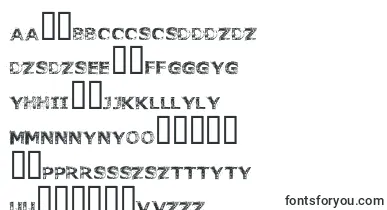 Fonttoachainsaw font – hungarian Fonts