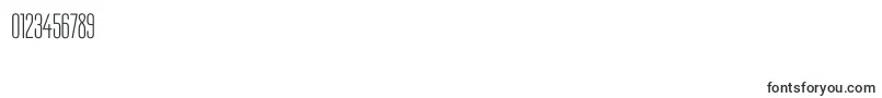 TulpenoneRegular-Schriftart – Schriften für Zahlen und Nummern