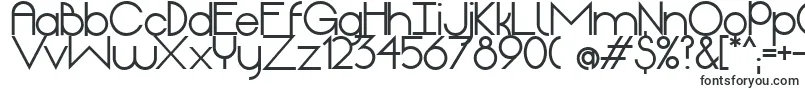 OriginExtrabold-fontti – jalkapallofontit