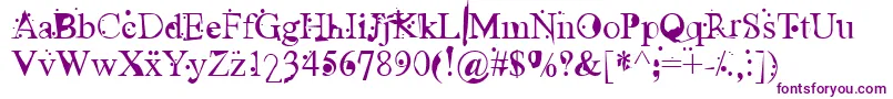 UglyFace Font – Purple Fonts