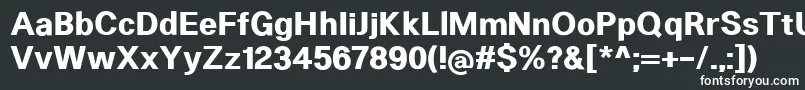 HeltarBold Font – White Fonts