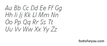 LinotypevetoLightitalic Font