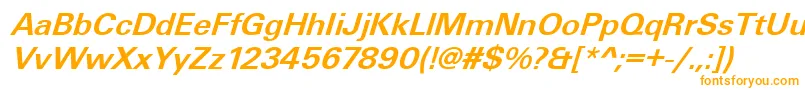 UniqueLightBolditalic Font – Orange Fonts