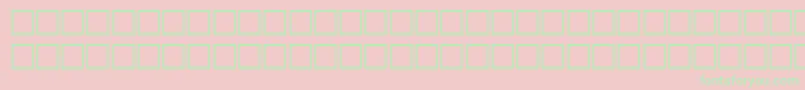 WatsonRegular Font – Green Fonts on Pink Background